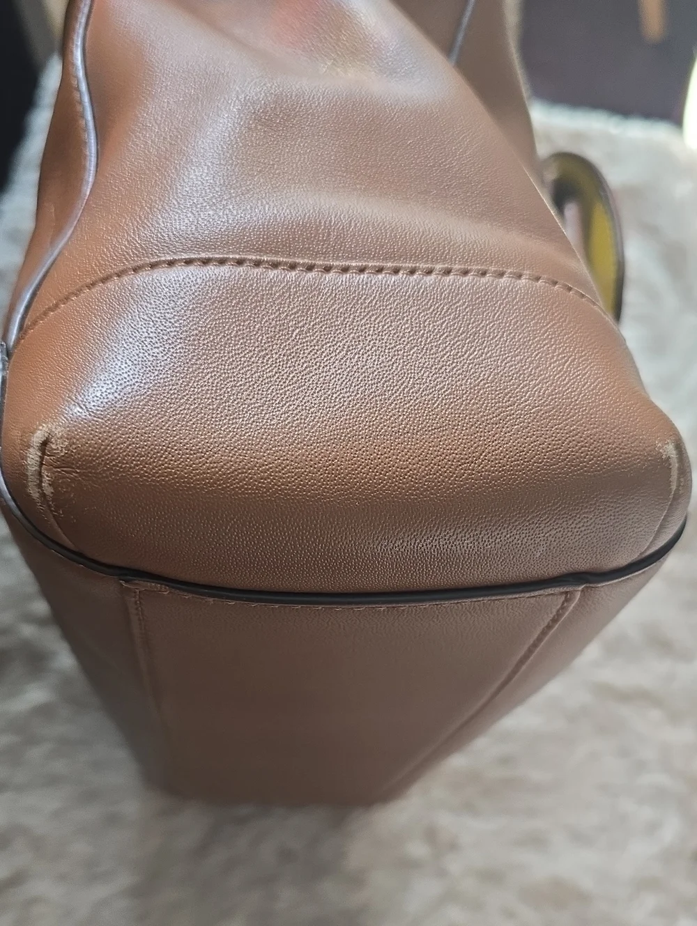 Coach Charlie Leather Front Pocket Hobo Brown